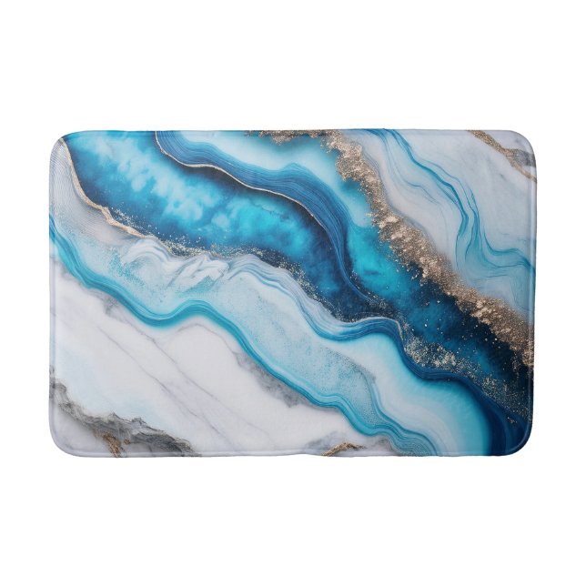Blue River Marble Badrumsmatta (Framsidan)