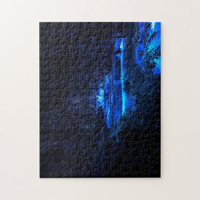 Blue River Pussel (Vertikal)