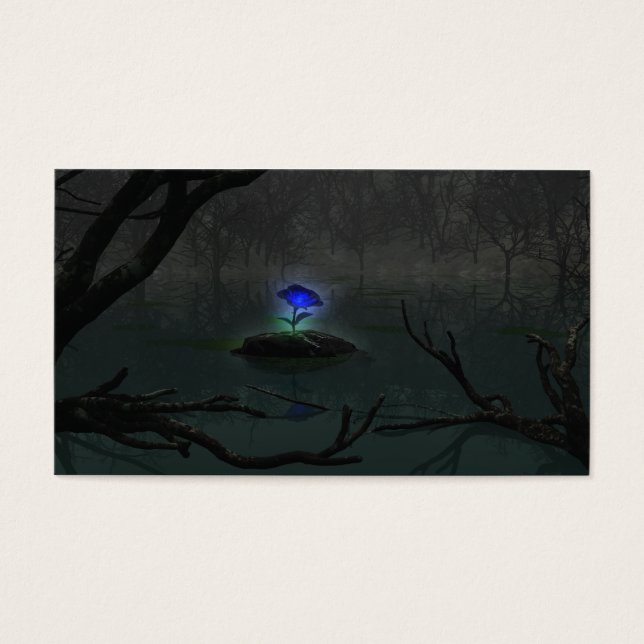 Blue Ro Bokmärken Visitkort (Framsidan)