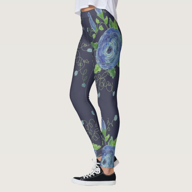 Blue Ro Designer Leggings (Vänster)