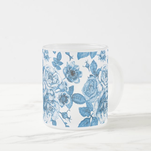 Blue Ro Frostad Glasmugg (Framsida höger)