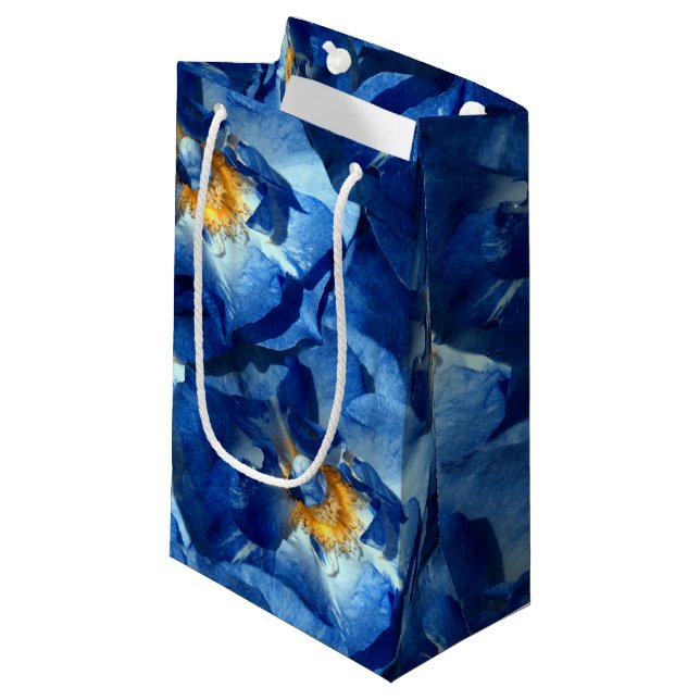 Blue ro Gift Bag (Framsidan Vinklad)