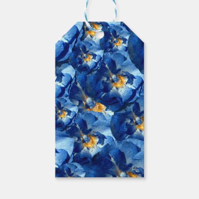 Blue ro Gift-Märkre Presentetikett (Framsidan)