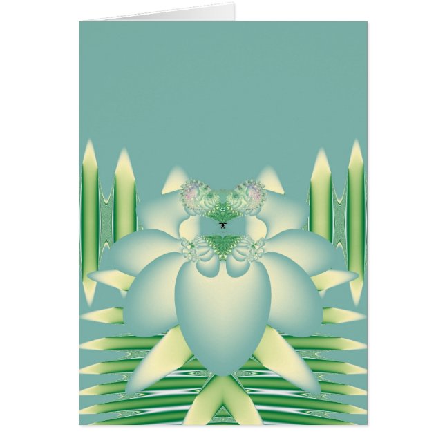 Blue Ro Hälsningskort (Framsidan)