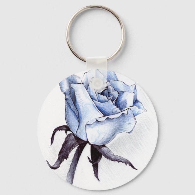 Blue Ro Keychain Nyckelring (Framsida)