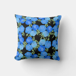 Blue Ro Pillow Kudde