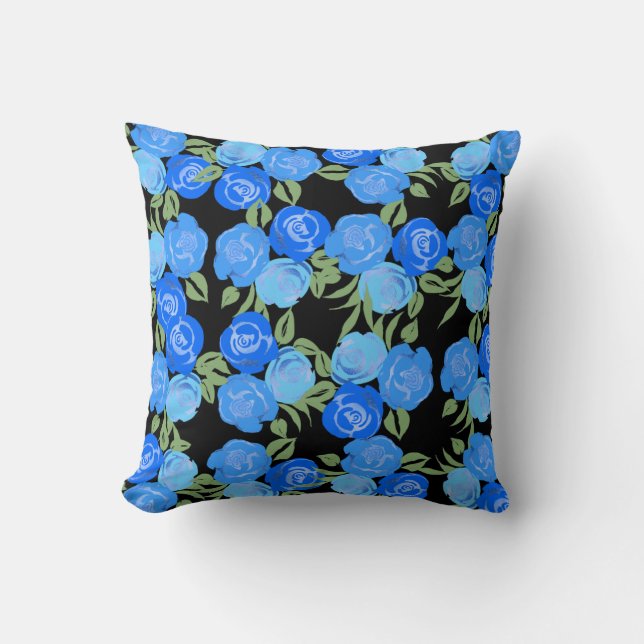 Blue Ro Pillow Kudde (Framsida)