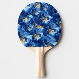 Blue Ro Ping Pong Paddle, Red Rubber Back Pingisracket