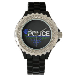 Blue Ro POLICE WIFE Watch Armbandsur