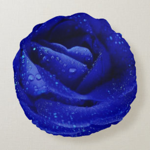 Blue ro rund kudde
