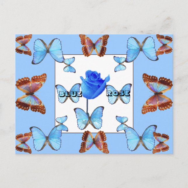 BLUE RO! Vykort (Framsida)