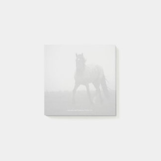 Blue Roan Mist - 3" x 3" Anteckningar Post-it Block