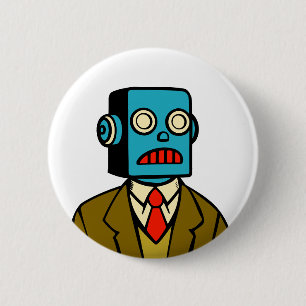 Blue Robot Knapp