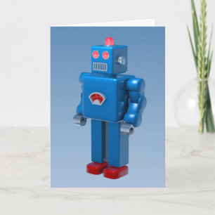 Blue Robot Kort