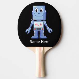 Blue Robot Pingisracket