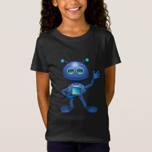 Blue Robot T Shirt