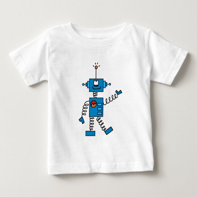 Blue Robot Tshirts och Gifts (Framsida)