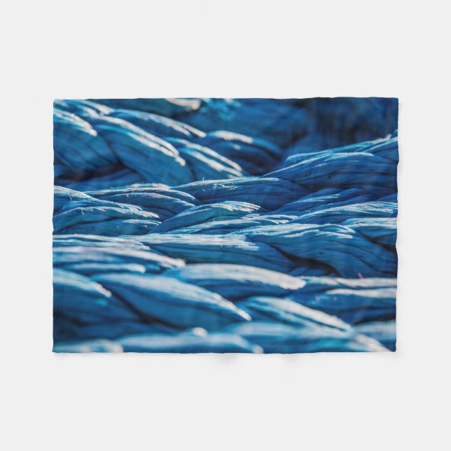 Blue Rope Fleecefilt (Framsidan (Horisontell))