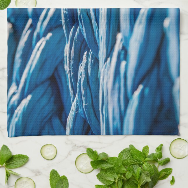 Blue Rope Kökshandduk (Vikta)