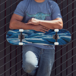 Blue Rope Mini Skateboard Bräda 18,5 Cm