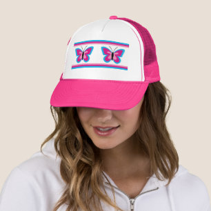 Blue Rosa Butterfly Keps