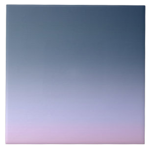 Blue-rosa Ombre . Kakelplatta