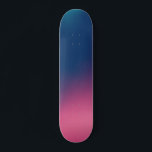 Blue Rosa Ombre Mini Skateboard Bräda 18,5 Cm<br><div class="desc">ombre blue till rosa</div>
