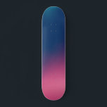 Blue Rosa Ombre Mini Skateboard Bräda 18,5 Cm<br><div class="desc">ombre blue till rosa</div>