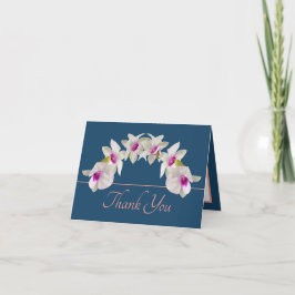 Blue Rosa White Rosa Orchid Bouquet Tack Kort