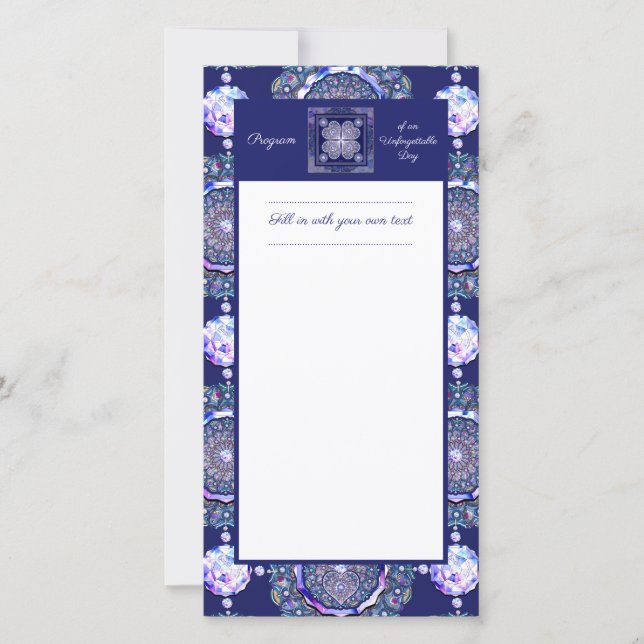 Blue Rosace (Framsida)