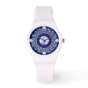 Blue Rosace Armbandsur