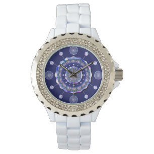 Blue Rosace Armbandsur