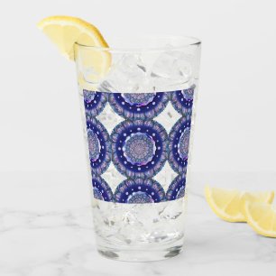 Blue Rosace Glaskopp