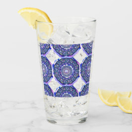 Blue Rosace Glaskopp