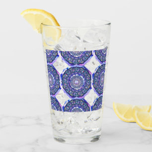 Blue Rosace Glaskopp