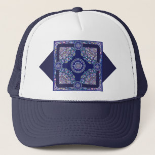 Blue Rosace Keps