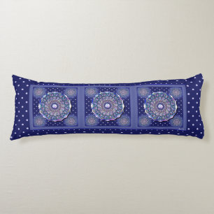 Blue Rosace Kroppskudde