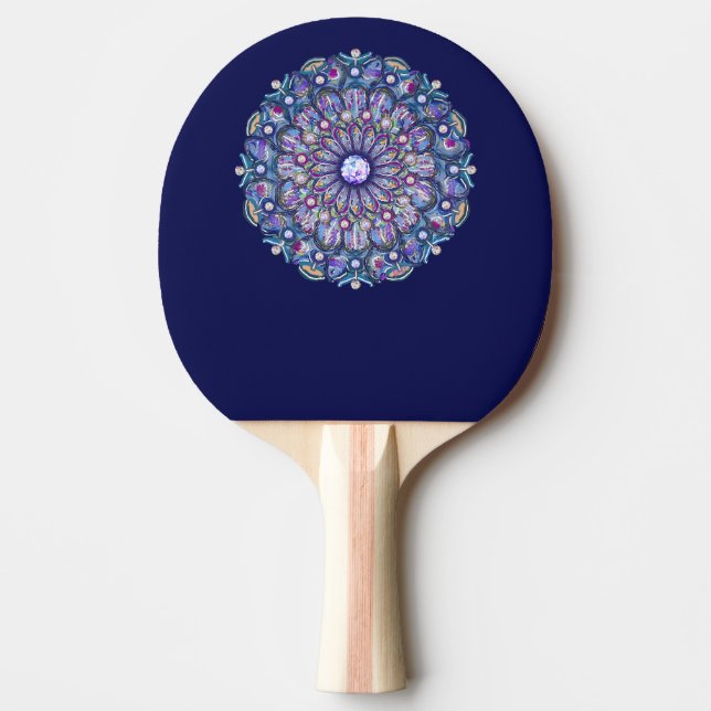 Blue Rosace Pingisracket (Framsidan)