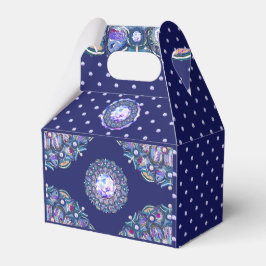 Blue Rosace Presentaskar