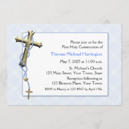 Blue Rosary Pärlor, Kor, Religiösa Inbjudningar