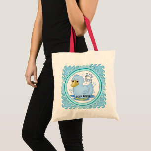 Blue Rubber Ducky Tote Bag Tygkasse