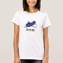 Blue Running Shoe - Gotta Springa T-shirt