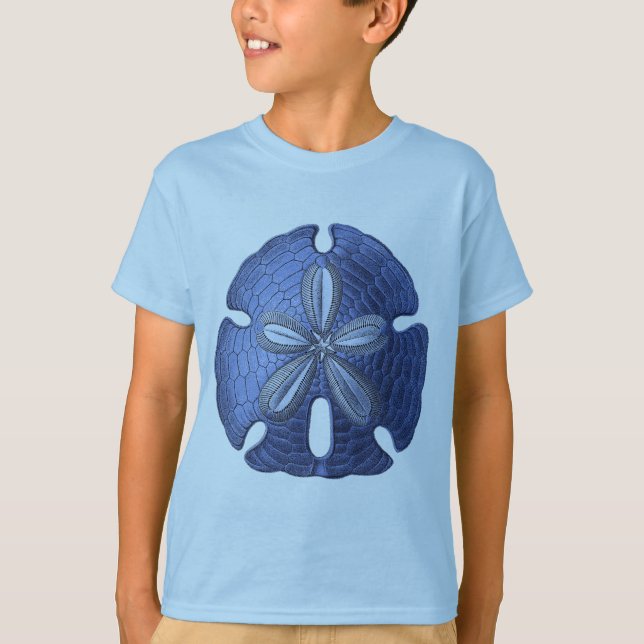 Blue Sand Dollar T-shirt (Framsida)