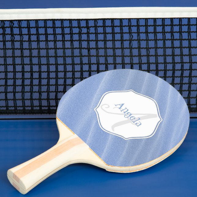 Blue Sand Ripples Personlig Ping Pong Paddle Pingisracket (Insitu)