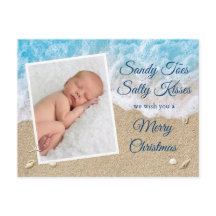 Blue Sandy Toes Salty Kisses God jul
