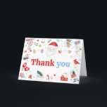 Blue Santa Baby Baby Shower Tack Kort<br><div class="desc">Jag vill uttrycka min tacksamhet till pojkens babyvisa. Tack för att du kan skriva ut kortet, en perfekt för att ditt hjärtliga tack. Med vackra motiv från baby lägger det här anpassadet till en aning söthet för din uppskattning. Personligen för att framföra ditt tack på det mest charmerande och minnesvärda...</div>