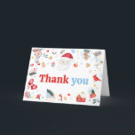 Blue Santa Baby Baby Shower Tack Kort<br><div class="desc">Jag vill uttrycka min tacksamhet till pojkens babyvisa. Tack för att du kan skriva ut kortet, en perfekt för att ditt hjärtliga tack. Med vackra motiv från baby lägger det här anpassadet till en aning söthet för din uppskattning. Personligen för att framföra ditt tack på det mest charmerande och minnesvärda...</div>