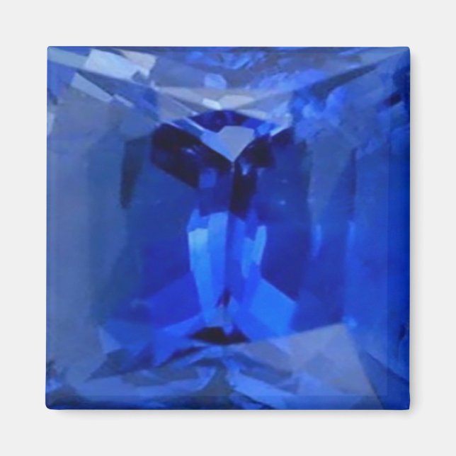 Blue Sapphire 1 Magnet (Framsidan)