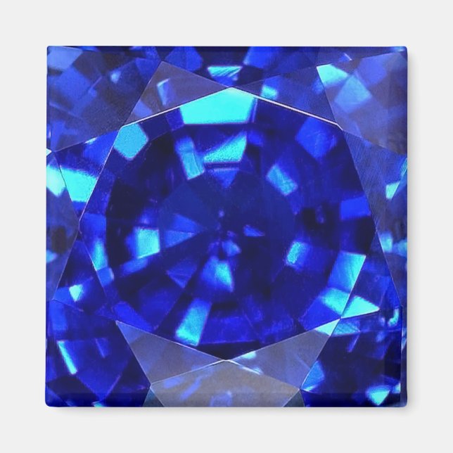 Blue Sapphire 3 Magnet (Framsidan)
