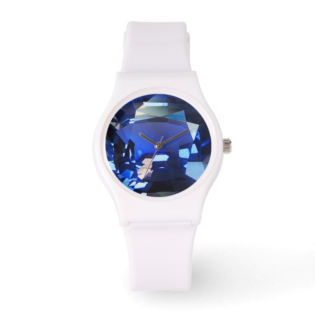 Blue Sapphire Armbandsur (Framsida)